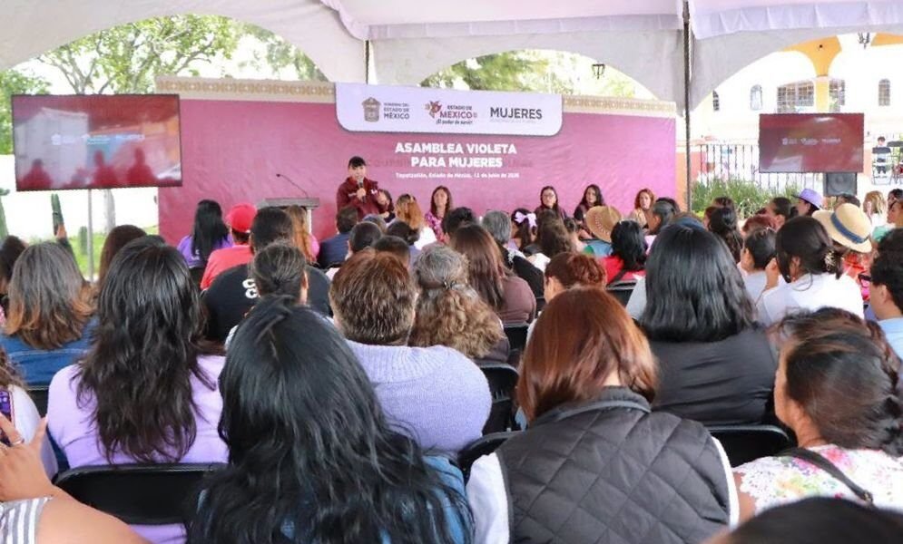 19 Asambleas Violeta llegan a municipios mexiquenses para prevenir violencia contra mujeres