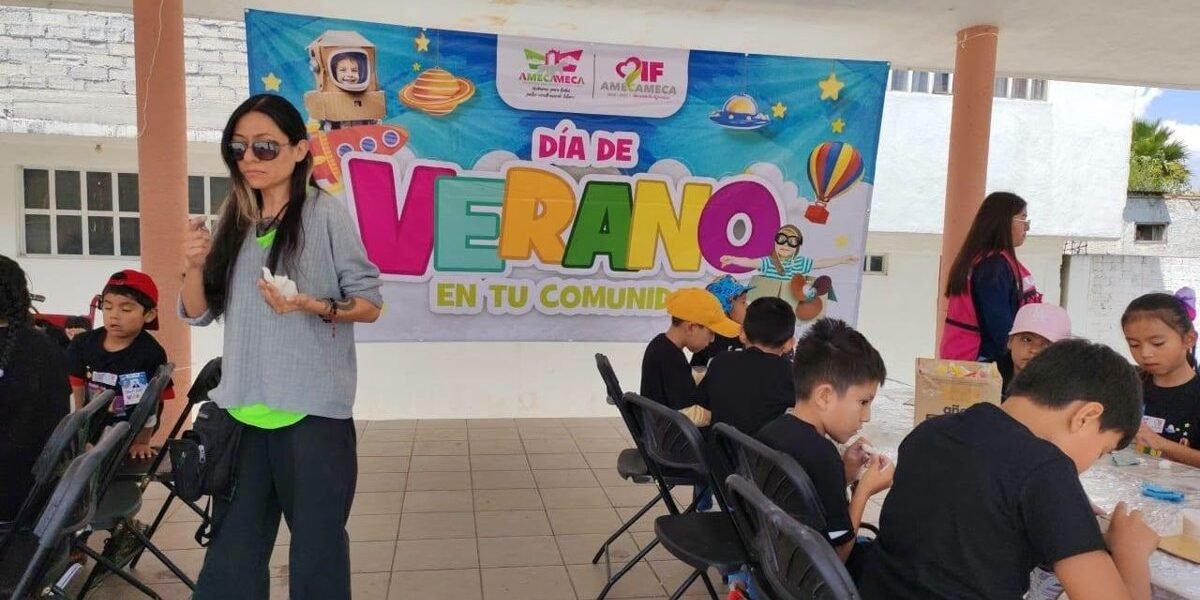 Amecameca acerca cursos de verano a comunidades para infantes y jóvenes