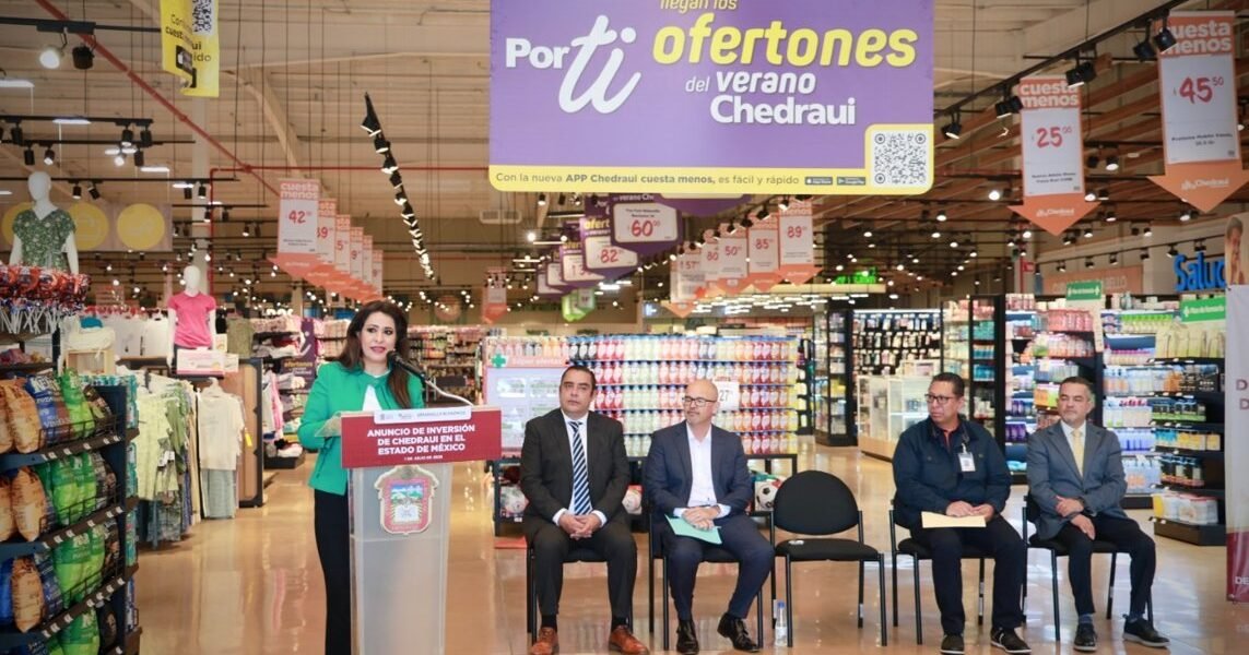 Chedraui invertirá 7,800 mdp para abrir 245 tiendas en el Estado de México