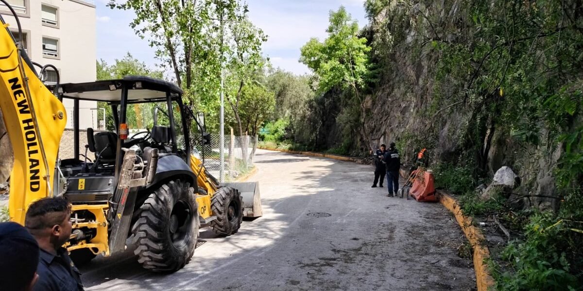 Reabre Boulevard Bellavista tras trabajos de estabilización en Atizapán