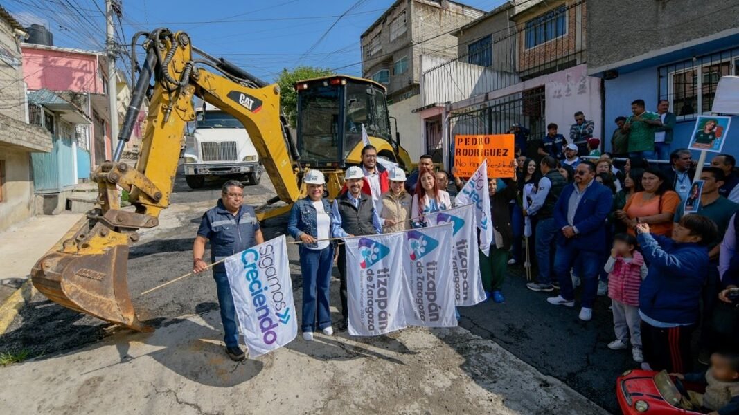 Atizapán inicia rehabilitación integral de cinco calles en diferentes colonias