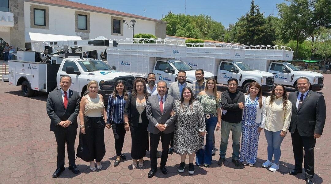 Atizapán adquiere barredora de última generación para mejorar limpieza urbana
