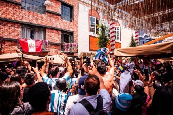 La Argentina desborda alegría en el Ángel: así celebraron el boleto a la Final