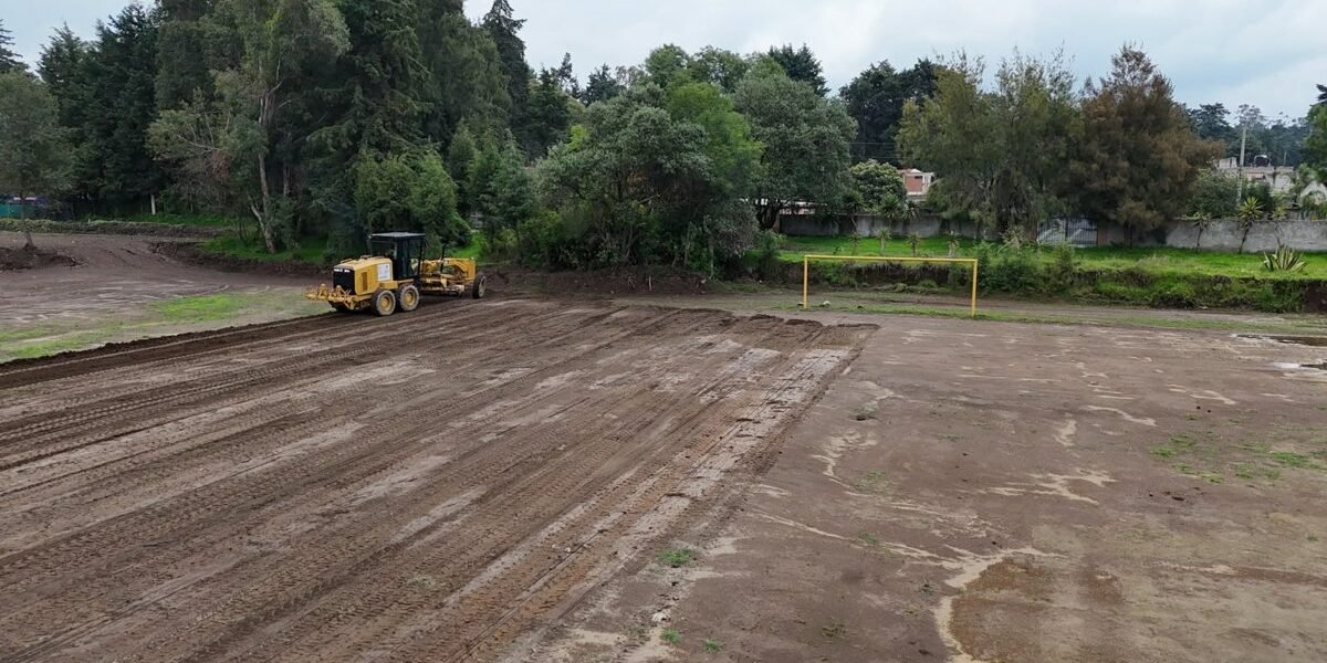 Gobierno de Estado acondicionó ocho canchas de futbol en zonas rurales