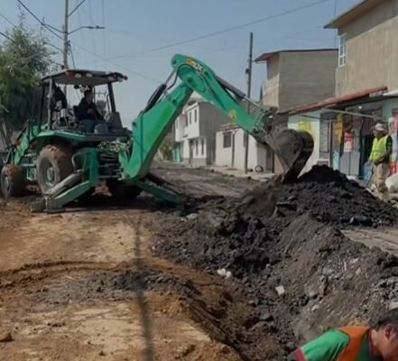 Chalco inicia obras de drenaje y pavimentación en Culturas de México