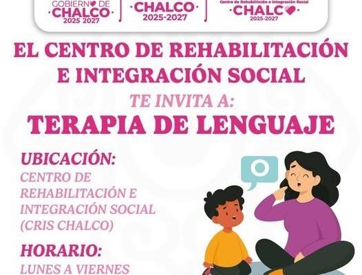 DIF Chalco abre servicio de Terapia de Lenguaje con precios accesibles