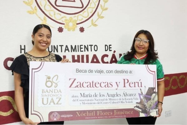 Chimalhuacán respalda a joven flautista que representará a México en Perú