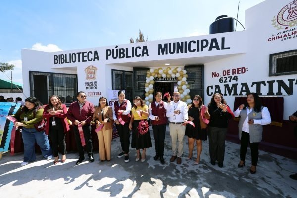 Chimalhuacán reinaugura Biblioteca Camatintin con modernizaciones integrales
