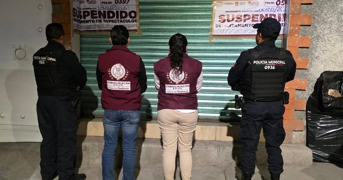 Chimalhuacán cierra comercios que venden alcohol sin permiso