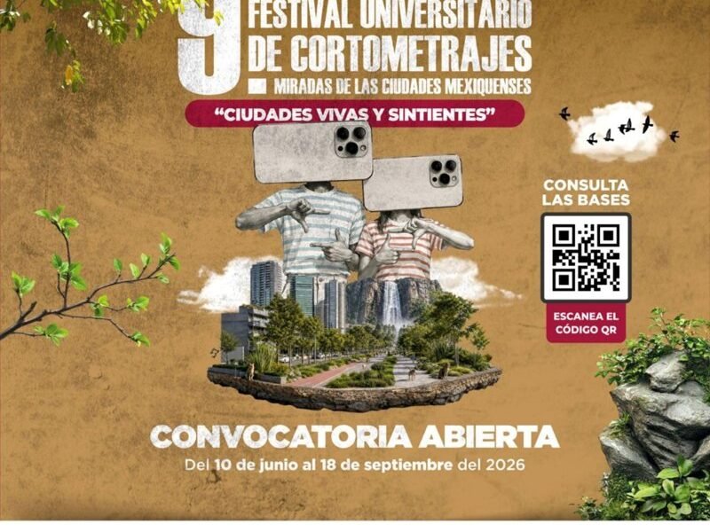 Gana hasta 40 mil pesos: convocan a universitarios del Edomex a festival de cortometraje