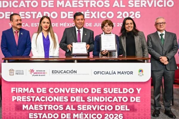 Edomex y SMSEM acuerdan incrementos salariales y nuevas prestaciones para maestros