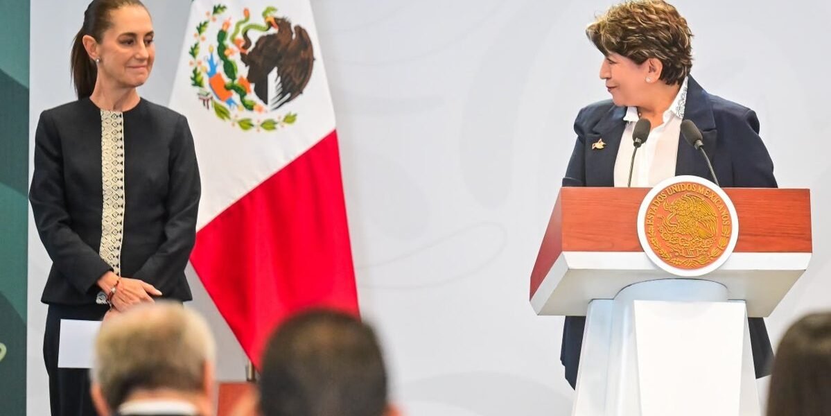 Sheinbaum y Delfina Gómez encabezan Mañanera del Pueblo en el C5 de Toluca