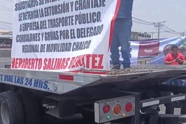 Bloquean México-Cuautla por extorsión: destituyen delegado de Movilidad