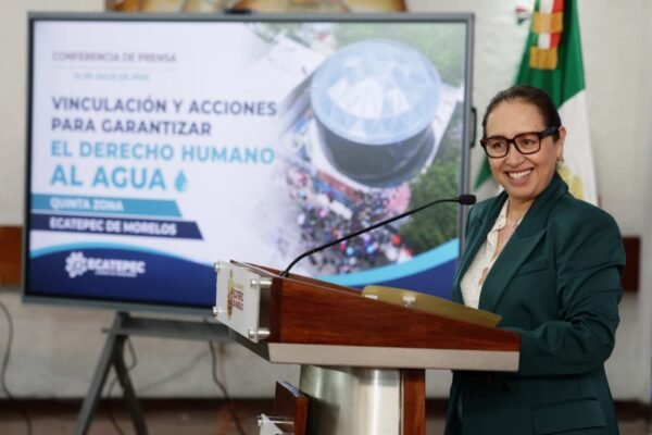 Ecatepec casi triplica suministro de agua en la Quinta Zona