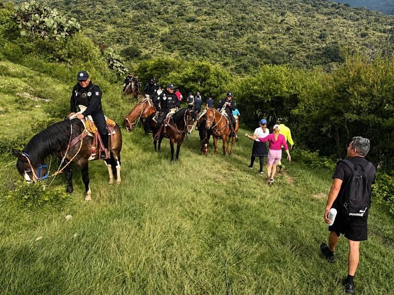 Refuerzan vigilancia en la Sierra de Guadalupe con operativo de seguridad