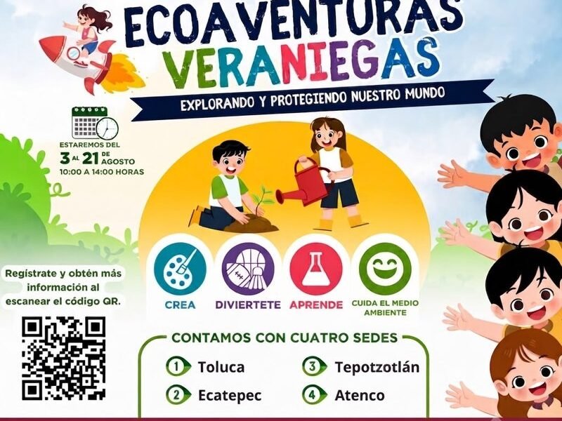 Ecoaventuras Veraniegas: curso gratuito para que niños aprendan a cuidar la naturaleza