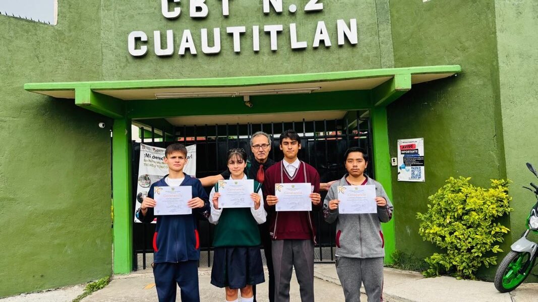 Estudiantes de Cuautitlán brillan en olimpiadas nacionales de ciencia