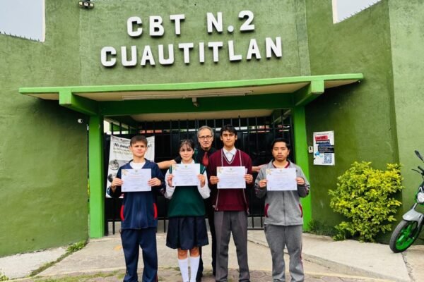 Estudiantes de Cuautitlán brillan en olimpiadas nacionales de ciencia