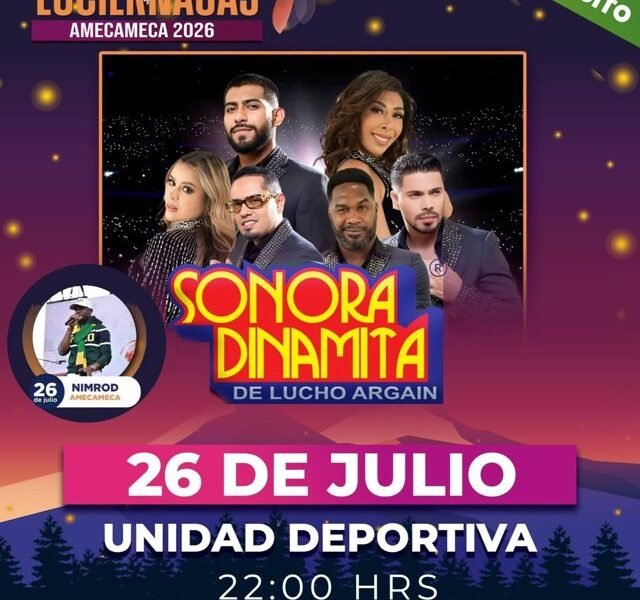 La Sonora Dinamita llega al Festival de las Luciérnagas 2026 en Amecameca