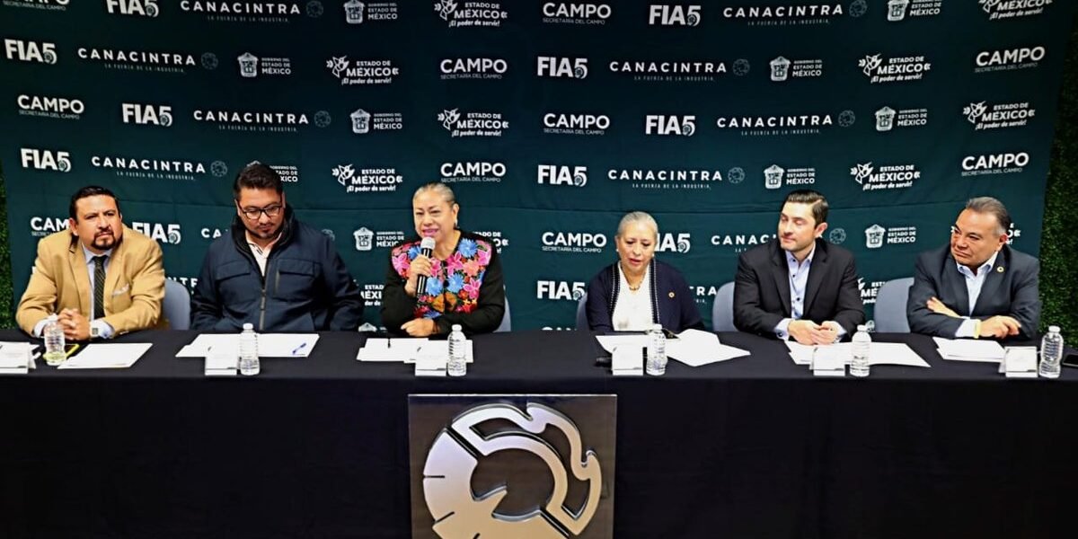 Edomex albergará el 5º Foro Internacional Agroindustrial los 7 y 8 de agosto