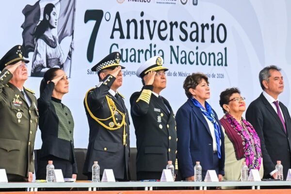 Guardia Nacional llega a 120 mil elementos en su séptimo aniversario