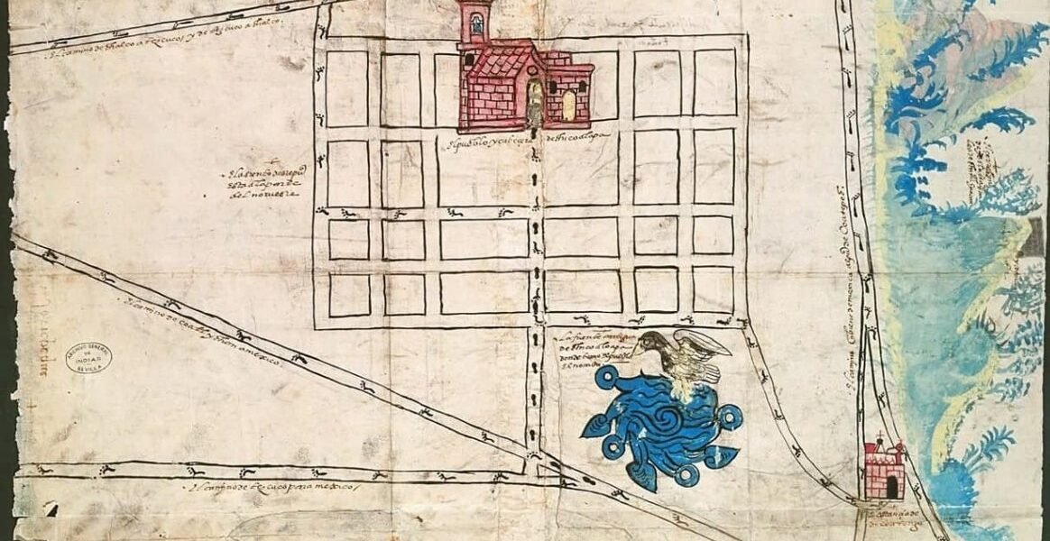 El mapa de 1579 que revela cómo era Chicoloapan en la época colonial