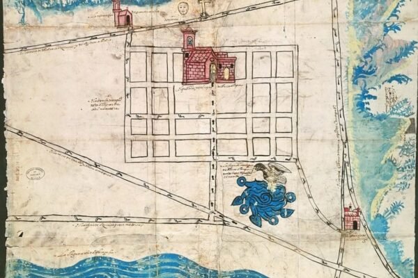 El mapa de 1579 que revela cómo era Chicoloapan en la época colonial