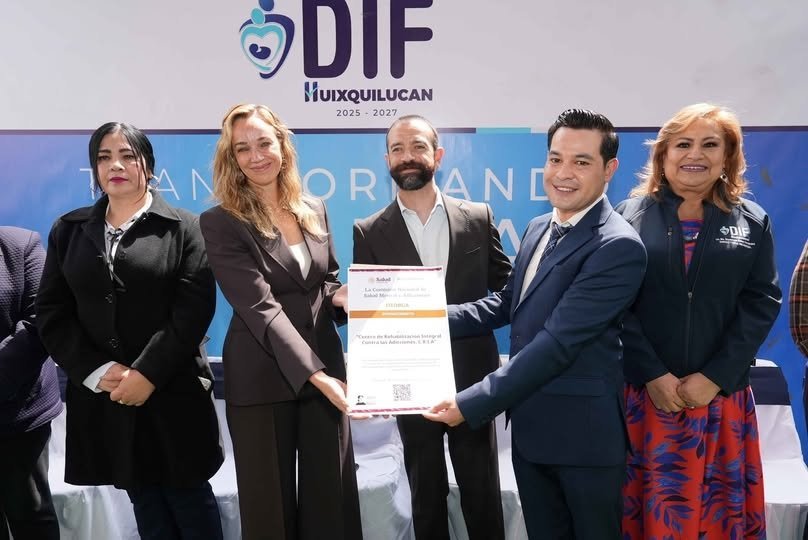 Huixquilucan ratifica certificación nacional de sus centros de rehabilitación