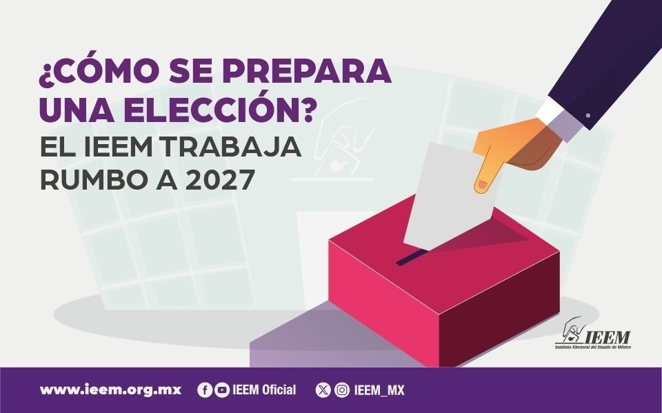 El IEEM inicia preparativos para las elecciones de 2027