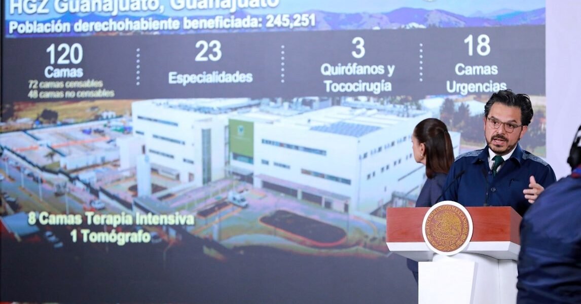 IMSS construye 47 hospitales para reforzar acceso a servicios médicos
