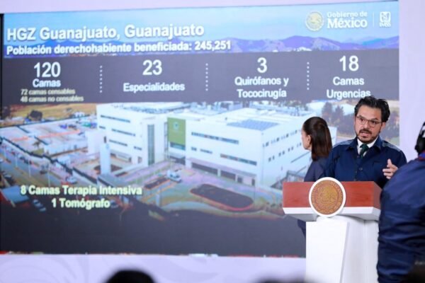 IMSS construye 47 hospitales para reforzar acceso a servicios médicos