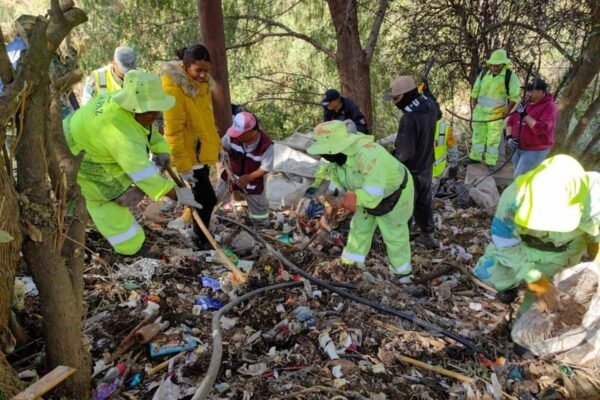 La Paz recolecta 80 mil toneladas de basura en operativo de limpieza urbana