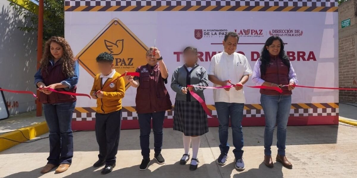 La Paz avanza: pavimentan más de 3,200 metros en la Unidad Anáhuac