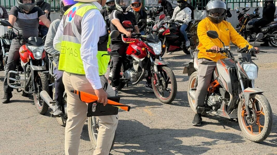 Estado de México certificó a más de 128 mil motociclistas en año y medio