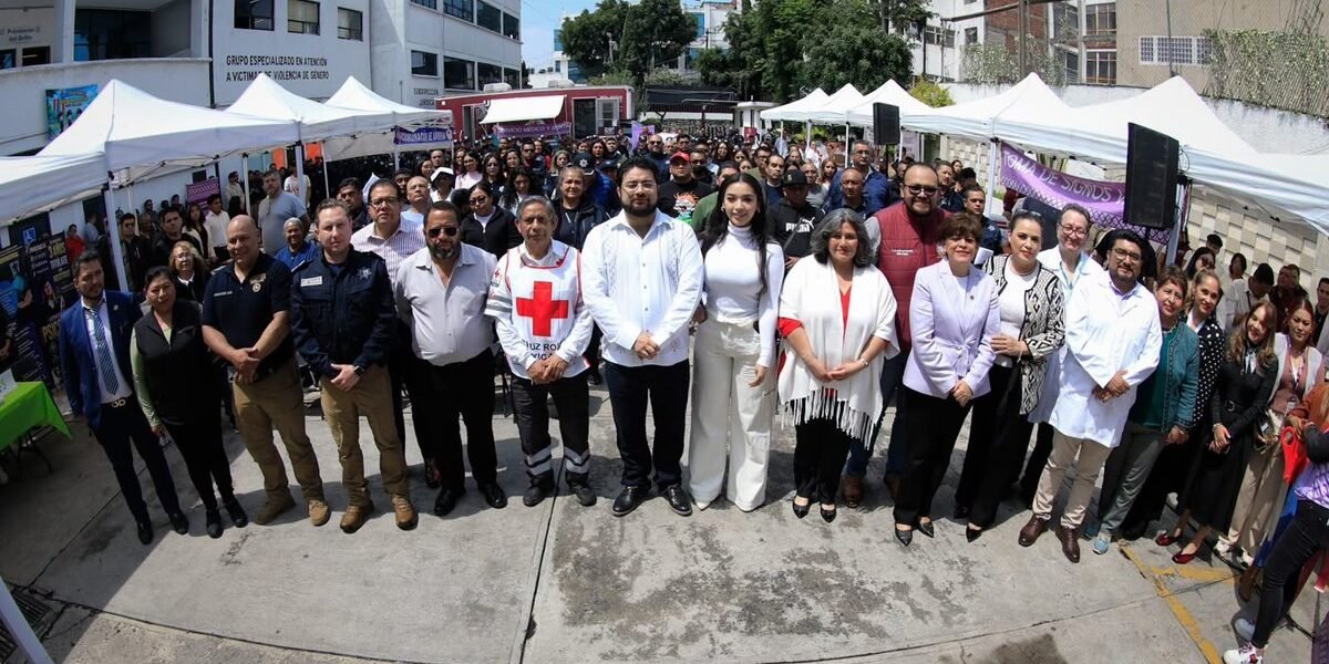 Naucalpan realiza jornada de salud integral para policías, bomberos y personal de emergencias