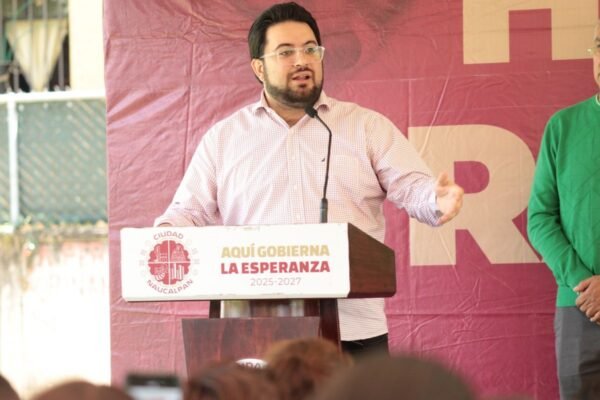Naucalpan transforma San Mateo Nopala con luminarias y asfalto nuevo