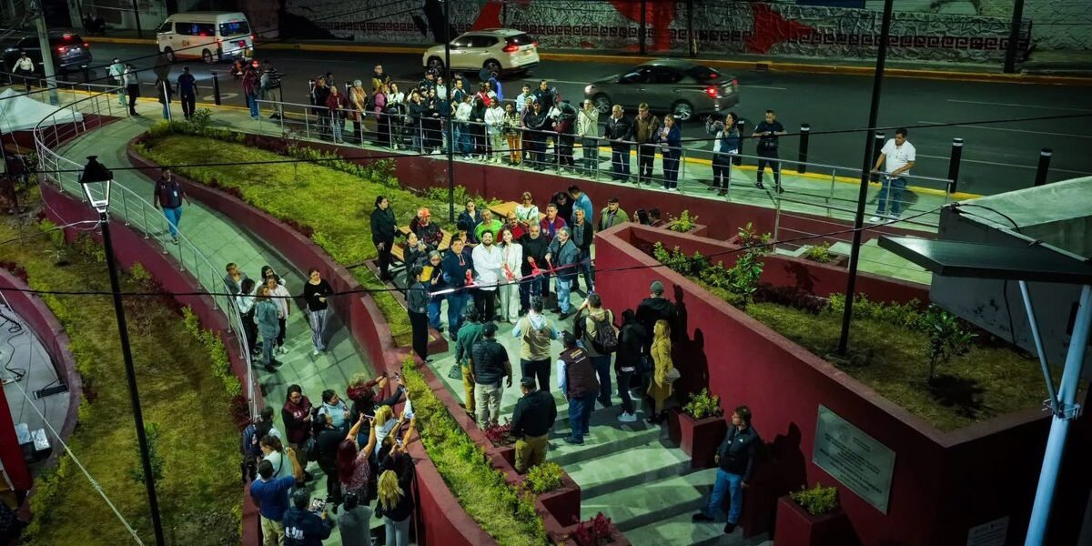 Naucalpan transforma espacios públicos en senderos seguros e iluminados