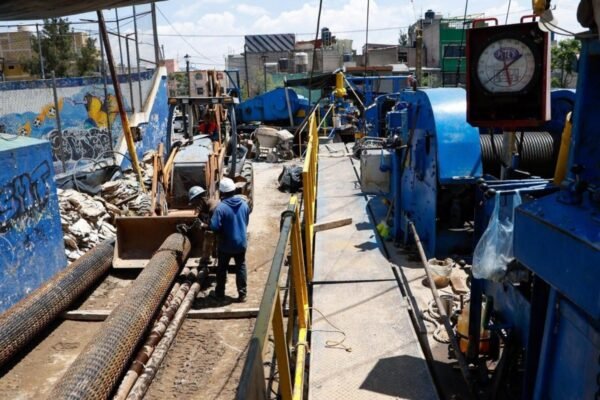 Pozo "Rey Neza" en Nezahualcóyotl avanza 75% en rehabilitación