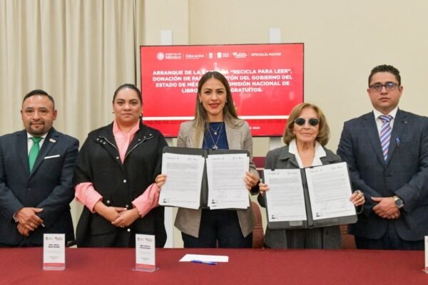 Edomex lidera donación de papel y cartón para libros de texto gratuitos