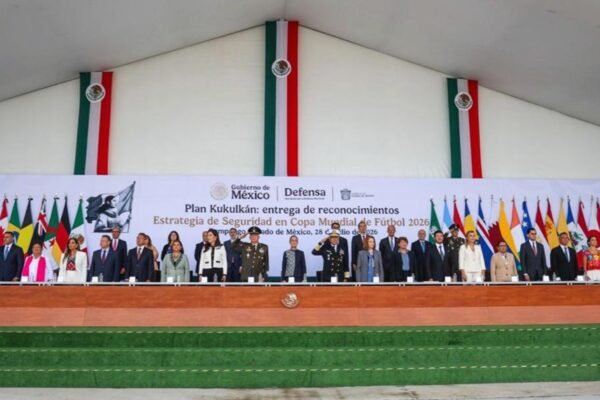 México reconoce a 124 mil 500 elementos de seguridad tras éxito del Mundial