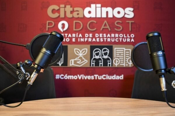 Arranca "Citadinos Podcast", nuevo espacio para entender las ciudades mexiquenses
