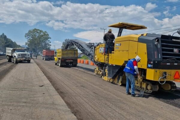 Avanzan trabajos de rehabilitación en la autopista México-Cuautla