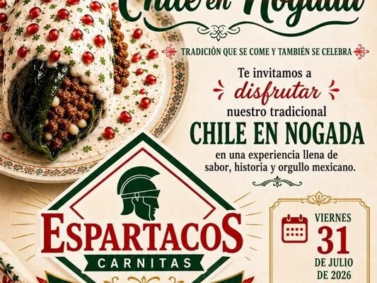 Espartacos inaugura temporada de Chile en Nogada en Chalco