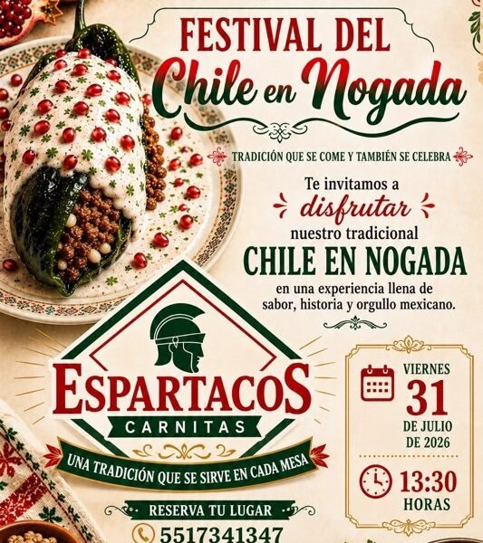 Espartacos inaugura temporada de Chile en Nogada en Chalco
