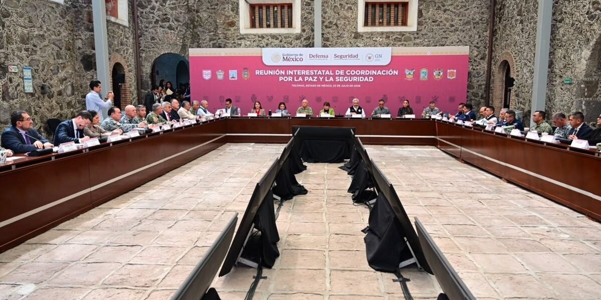 Edomex reúne a gobernadores de la región centro para coordinar estrategia de paz