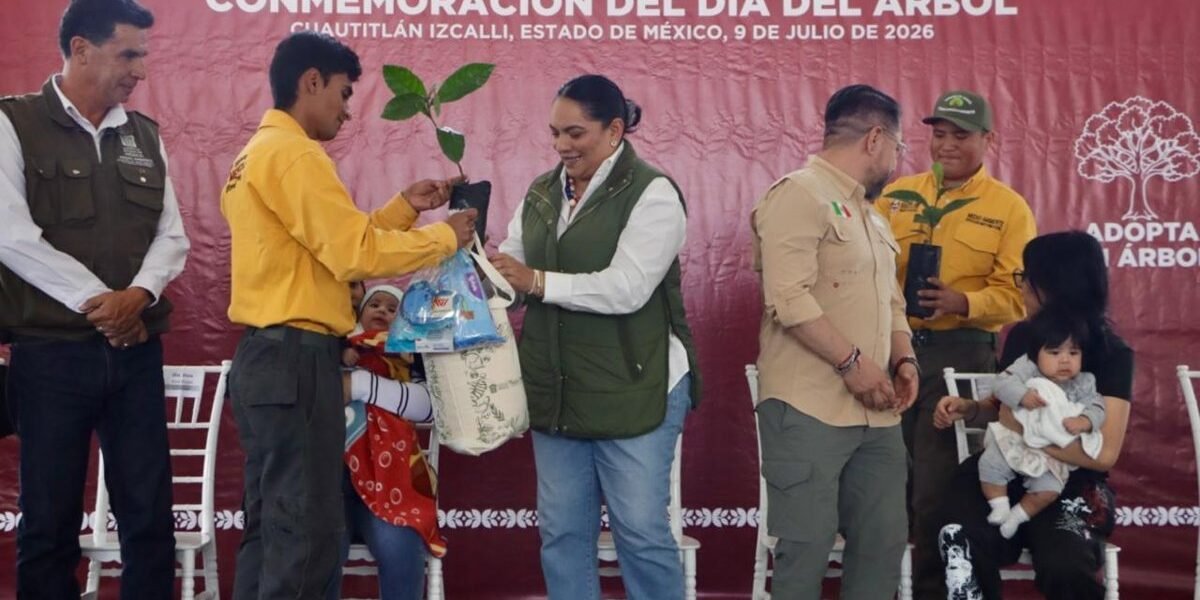 Cuautitlán Izcalli planta 7,866 árboles en jornada ambiental histórica