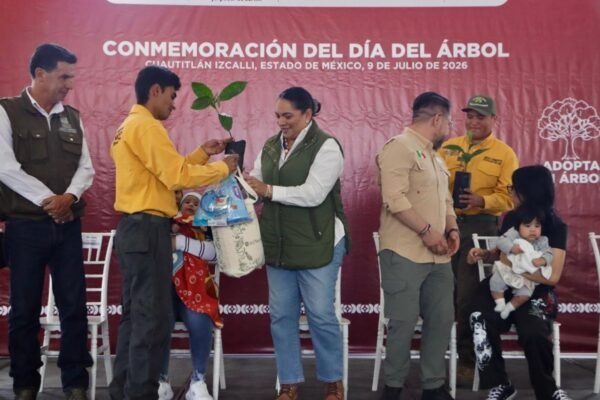 Cuautitlán Izcalli planta 7,866 árboles en jornada ambiental histórica