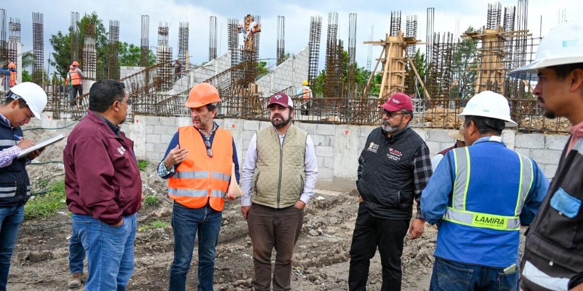 Construyen Teatro al Aire Libre en la Alameda de Texcoco