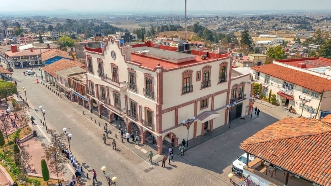 Temoaya invierte 13.9 millones en modernizar su centro y mejorar la imagen urbana