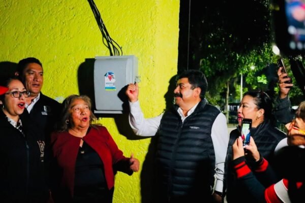 Texcoco ilumina Las Vegas: 508 nuevas luminarias refuerzan seguridad